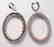 Creation Diamond Dangle Earring 9.3018k W/G Over - 2