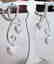 Double Heart Diamond Earring 1.42Ct 18K W/G - 2