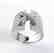 Creation Diamond Ring 3.20Ct 18k W /g Overlay - 2