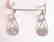 Creation Diamond Earrings 3.94Ct 18k W/g Overlay - 2