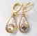 Creation Diamond Earrings 3.94Ct 18kY/g Overlay - 2