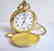 Pocket Watch NY LONDON 18k Y/g Overlay