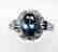 Anniversary Ring Tanzanite & Diamond 2.03CT 14 W/G