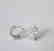 Creation Diamond Earrings 2.24Ct 18k W/G Overlay - 2
