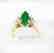 Diamond-Imperial Jadeite Jade Ring 2.76Ct 14k Y/g-Sz 7 - 4
