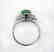 Diamond-Imperial Jadeite Jade Ring 3.39Ct14k W/G-Sz 6.5 - 5