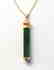 Natural Jadeite Jade Pendant 1A 14K Y/g