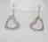 Creation Diamond Earrings 2.48Ct 18k W/G Overlay - 2