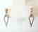 Diamond Earrings Dangle .46 Carat 14k W/g - 2