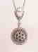 Creation Diamond Pendant 1.00Ct 18k W/g Overlay