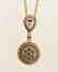 Creation Diamond Pendant 1.00Ct 18k Y/g Overlay