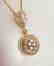 Creation Diamond Pendant 1.00Ct 18k Y/g Overlay - 2