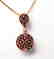 Creation Diamond Pendant 1.00Ct 18k R/g Overlay - 3