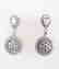 Creation Diamond Earrings 2.00Ct 18k W/g Overlay