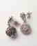 Creation Diamond Earrings 2.00Ct 18k W/g Overlay - 3
