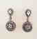 Creation Diamond Earring 2.00Ct 18k B/g Overlay