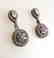 Creation Diamond Earring 2.00Ct 18k B/g Overlay - 2