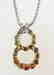 Sapphire Multi Color Diamond Pendant 1.06Ct 14k W/g