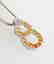 Sapphire Multi Color Diamond Pendant 1.06Ct 14k W/g - 2