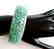 Natural Emerald Bangle 104.16Ct 18k W/g Overlay - 2