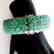 Natural Emerald Bangle 104.16Ct 18k W/g Overlay - 3