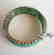 Natural Emerald Bangle 104.16Ct 18k W/g Overlay - 5