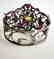 Multi-colors Bangle 48.62Ct 18k B/g Overlay - 5