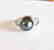 Tahitian Pearl 10 mm Diamonds Ring .20Ct 14k W/g - 2
