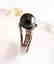 Tahitian Pearl 10 mm Diamonds Ring .20Ct 14k W/g - 3