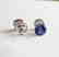 Natural Tanzanite Stud Earrings 2.29Ct 14k W/G - 3