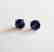Natural Tanzanite Stud Earrings 1.45Ct 14k W/G