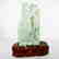 19th Century Hand Carved Jade Bamboo Weight: 1.5 pound