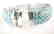 Natural Blue Zircon Bracelet 200.1 Ct 18k W/g Overlay 9 - 4
