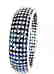 Bangle Natural Sapphire 324.48Ct 18k W/g Overlay - 2