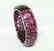 Natural Gems Ruby Bangle 110.Carat 18k Y/g Overlay - 2