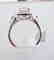 Creation Diamonds Ring 2.15Ct 18k W/g Overlay - 4