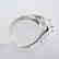 Creation Diamonds Ring 2.15Ct 18k W/g Overlay - 5