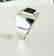 Creation Diamond-Men Ring .80Ct 18k W/g Overlay - 3
