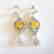 Creation Daimond Fancy Yellow Ear 15.90Ct 18k W/g Over - 4
