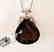 Smoky Topaz Pendant 28.65Ct 18k W/g Overlay - 2