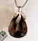 Smoky Topaz Pendant 21.33CT W/G Overlay