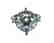 Creation Diamond/ 5.32 Carat 18k B/g Overlay - 2