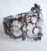 Multi-colors Bangle 38.35 18k B/G Overlay - 2