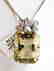 Lemon Topaz Pendant 14.10CT W/G Overlay