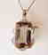 Smoky Topaz Pendant 37.44Ct 18k W/g Overlay - 3