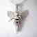 Creation Diamond Angle Pendant 1.96CT 18K W/g Overlay