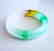 Natural Jadeite Jade Bangle Grade B Size: 7.75