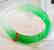 Natural Jadeite Jade Bangle Grade B Size: 7.75 - 3