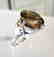 Smoky Topaz Creation Dia Ring 11.18Ct 18k W/g Overlay - 2