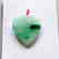 Heart Shape Pendant Natural Jadeite Jade Grade A - 2